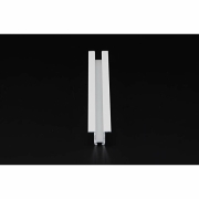 Profil, Trockenbau-Profil, Wand-Decke ET-03-10, 12mm LED Stripes, Aluminium, Weiß, Tiefe: 2500 mm, B