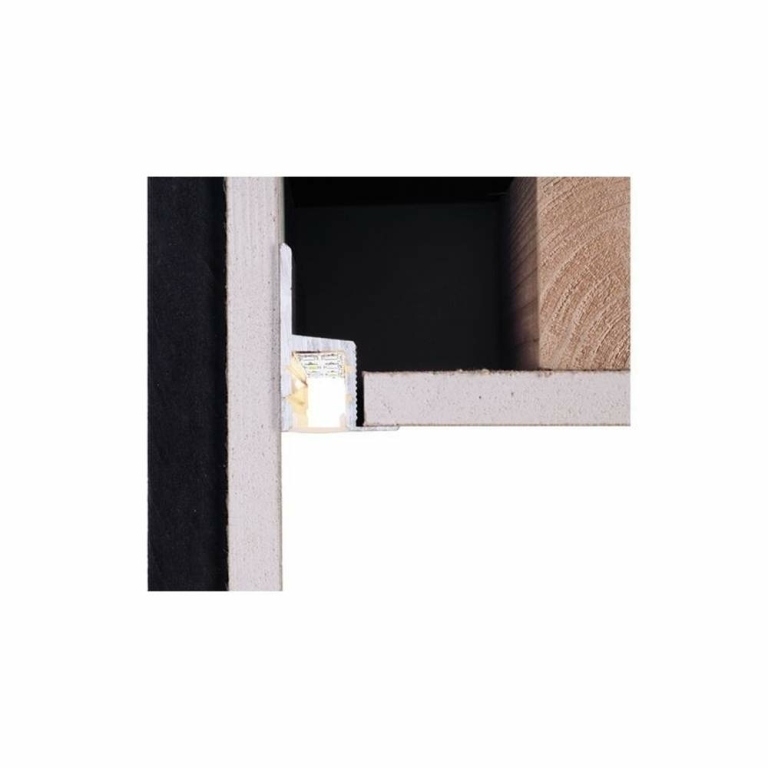 Deko-Light Profil, Trockenbau-Profil, Deckenvoute EL-03-10, 12mm LED Stripes, Aluminium, Silber, Eloxiert, Tief