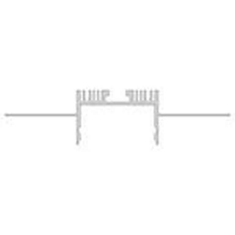Deko-Light Profil, Trockenbau-Profil, Wand-Decke EU-01-36, bis 36 mm LED Stripe, Aluminium, Silber, Naturbelass