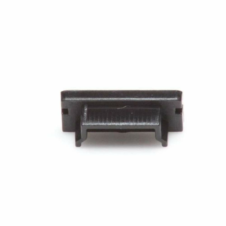 Deko-Light Profil Endkappe, Endkappe P-AU-01-12 Set 2 Stk, Kunststoff, Schwarz, Tiefe: 18 mm, Breite: 6 mm, Höh