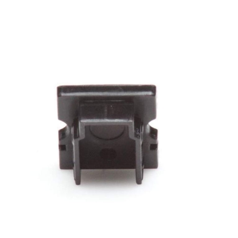 Deko-Light Profil Endkappe, Endkappe P-AU-02-08 Set 2 Stk, Kunststoff, Schwarz, Tiefe: 14 mm, Breite: 6 mm, Höh