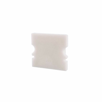 Deko-Light Profil Endkappe, Endkappe P-AU-02-10 Set 2 Stk, Kunststoff, Weiß, Tiefe: 16 mm, Breite: 6 mm, Höhe: