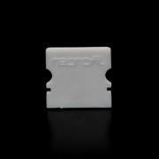 Profil Endkappe, Endkappe P-AU-02-10 Set 2 Stk, Kunststoff, Grau, Tiefe: 16 mm, Breite: 6 mm, Höhe:
