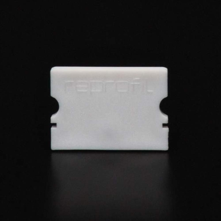 Deko-Light Profil Endkappe, Endkappe P-AU-02-15 Set 2 Stk, Kunststoff, Weiß, Tiefe: 21 mm, Breite: 6 mm, Höhe:
