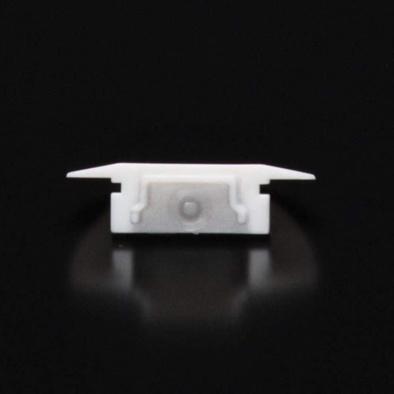 Deko-Light Profil Endkappe, Endkappe P-ET-01-10 Set 2 Stk, Kunststoff, Weiß, Tiefe: 25 mm, Breite: 16 mm, Höhe: