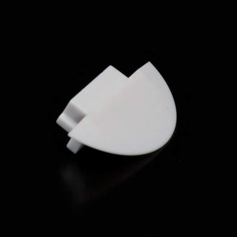 Deko-Light Profil Endkappe, Endkappe P-ET-01-15 Set 2 Stk, Kunststoff, Grau, Tiefe: 30 mm, Breite: 16 mm, Höhe: