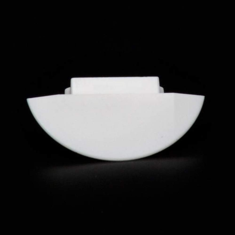 Deko-Light Profil Endkappe, Endkappe P-ET-01-15 Set 2 Stk, Kunststoff, Grau, Tiefe: 30 mm, Breite: 16 mm, Höhe: