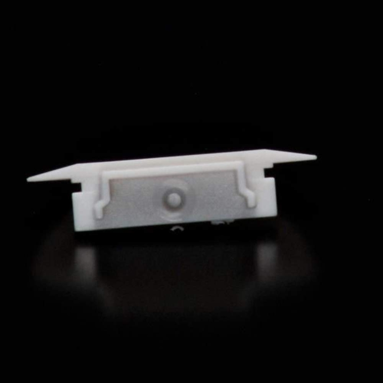 Deko-Light Profil Endkappe, Endkappe P-ET-01-15 Set 2 Stk, Kunststoff, Grau, Tiefe: 30 mm, Breite: 16 mm, Höhe: