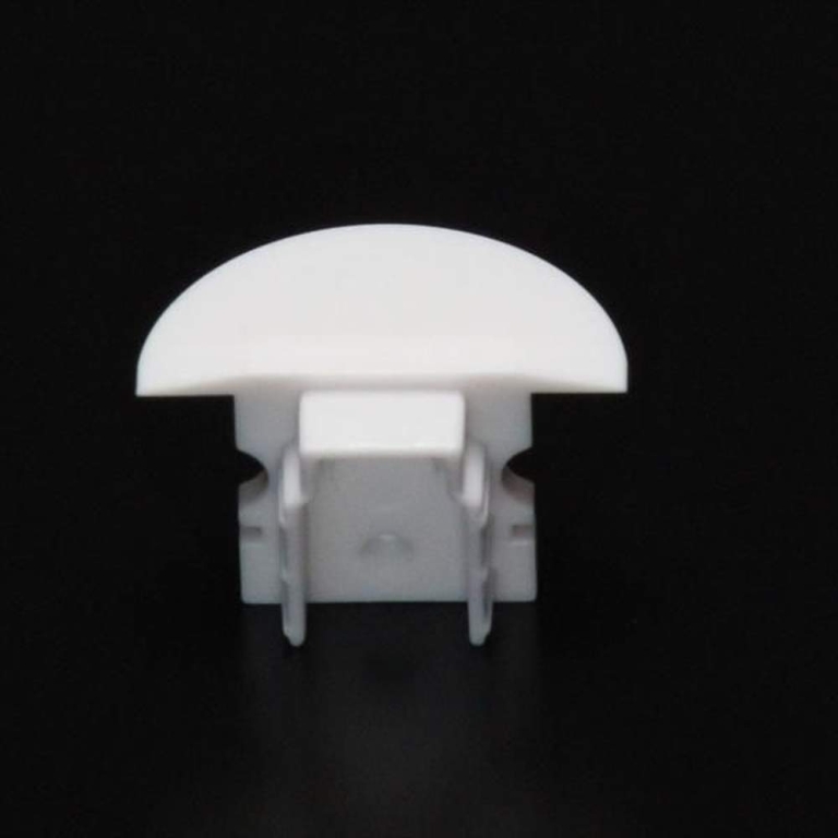 Deko-Light Profil Endkappe, Endkappe P-ET-02-08 Set 2 Stk, Kunststoff, Weiß, Tiefe: 23 mm, Breite: 16 mm, Höhe: