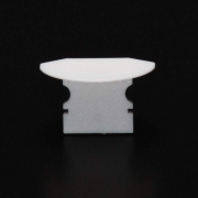 Profil Endkappe, Endkappe P-ET-02-08 Set 2 Stk, Kunststoff, Weiß, Tiefe: 23 mm, Breite: 16 mm, Höhe:
