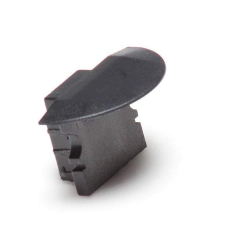 Deko-Light Profil Endkappe, Endkappe P-ET-02-10 Set 2 Stk, Kunststoff, Schwarz, Tiefe: 25 mm, Breite: 16 mm, Hö