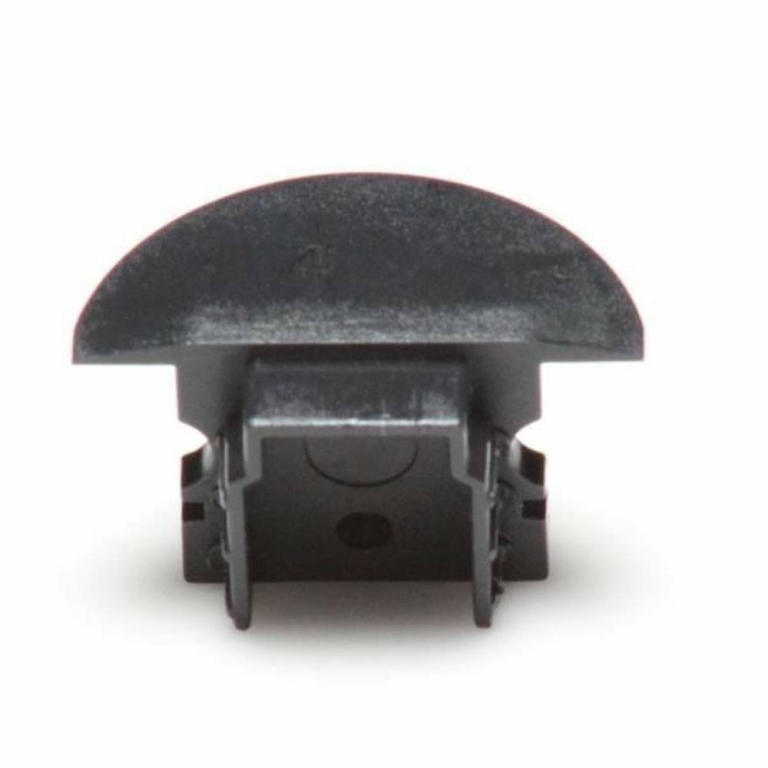 Deko-Light Profil Endkappe, Endkappe P-ET-02-10 Set 2 Stk, Kunststoff, Schwarz, Tiefe: 25 mm, Breite: 16 mm, Hö