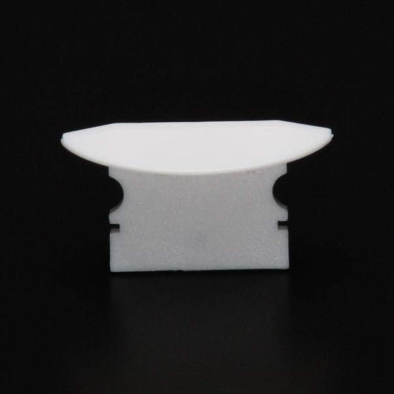 Deko-Light Profil Endkappe, Endkappe P-ET-02-12 Set 2 Stk, Kunststoff, Weiß, Tiefe: 27 mm, Breite: 16 mm, Höhe: