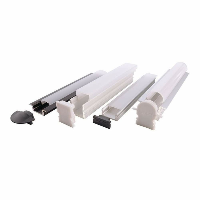 Deko-Light Profil Endkappe, Endkappe P-ET-02-15 Set 2 Stk, Kunststoff, Grau, Tiefe: 30 mm, Breite: 16 mm, Höhe: