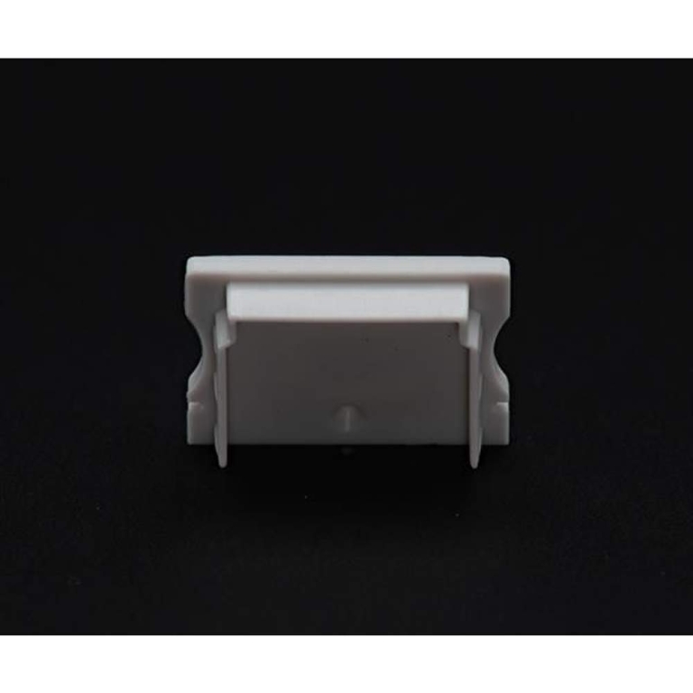 Deko-Light Profil Endkappe, Endkappe P-AU-02-20 Set 2 Stk, Kunststoff, Grau