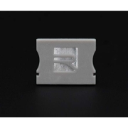 Profil Endkappe, Endkappe P-AU-02-20 Set 2 Stk, Kunststoff, Grau