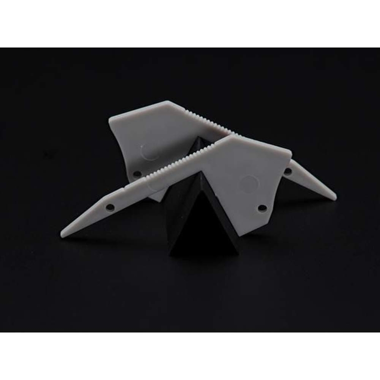 Deko-Light Profil Endkappe, Endkappe P-AL-01-10 Set 2 Stk, Kunststoff, Grau