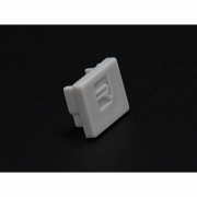 Profil Endkappe, Endkappe P-EL-01-08 Set 2 Stk, Kunststoff, Grau