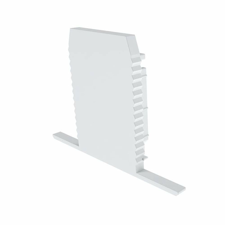 Deko-Light Profil Endkappe, Endkappe P-ET-03-10 Set 2 Stk, Kunststoff, Weiß, Tiefe: 37.5 mm, Breite: 18 mm, Höh