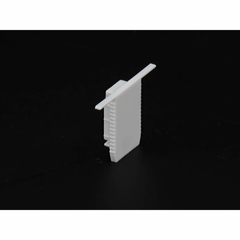 Deko-Light Profil Endkappe, Endkappe P-ET-03-10 Set 2 Stk, Kunststoff, Weiß, Tiefe: 37.5 mm, Breite: 18 mm, Höh