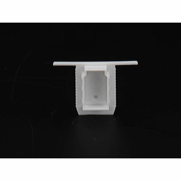 Deko-Light Profil Endkappe, Endkappe P-ET-03-10 Set 2 Stk, Kunststoff, Weiß, Tiefe: 37.5 mm, Breite: 18 mm, Höh