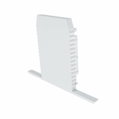 Deko-Light Profil Endkappe, Endkappe P-ET-03-10 Set 2 Stk, Kunststoff, Weiß, Tiefe: 37.5 mm, Breite: 18 mm, Höh
