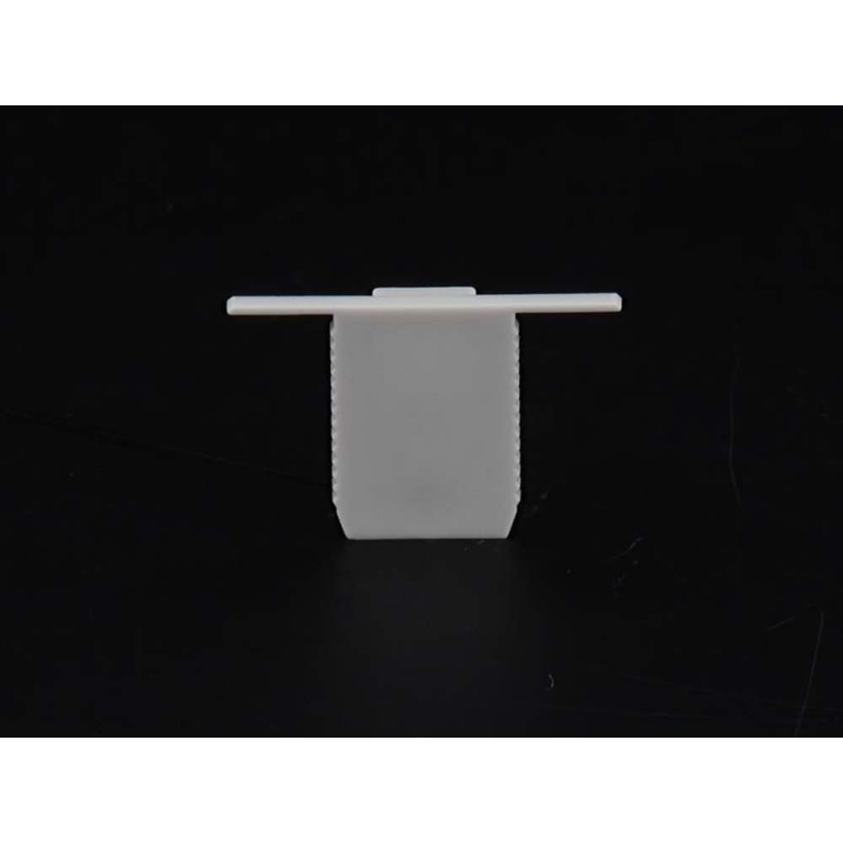Deko-Light Profil Endkappe, Endkappe P-ET-03-10 Set 2 Stk, Kunststoff, Grau, Tiefe: 37.5 mm, Höhe: 25.5 mm
