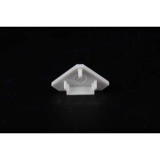 Profil Endkappe, Endkappe P-EV-04-12 Set 2 Stk, Kunststoff, Grau, Tiefe: 24.5 mm, Breite: 14.2 mm
