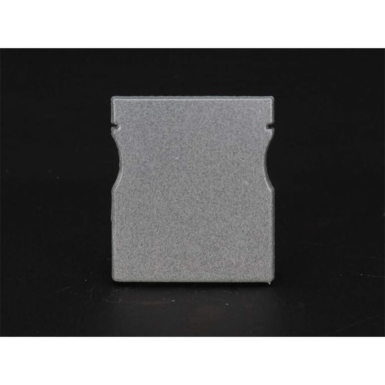 Deko-Light Profil Endkappe, Endkappe H-AU-02-20 Set 2 Stk, Kunststoff, Grau