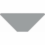 Profil Endkappe, Endkappe P-AV-05-25 Set 2 Stk, Aluminium, Silber