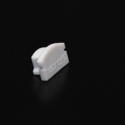 Profil Endkappe, Endkappe F-AU-01-08 Set 2 Stk, Kunststoff, Weiß, Tiefe: 14 mm, Breite: 6 mm, Höhe: