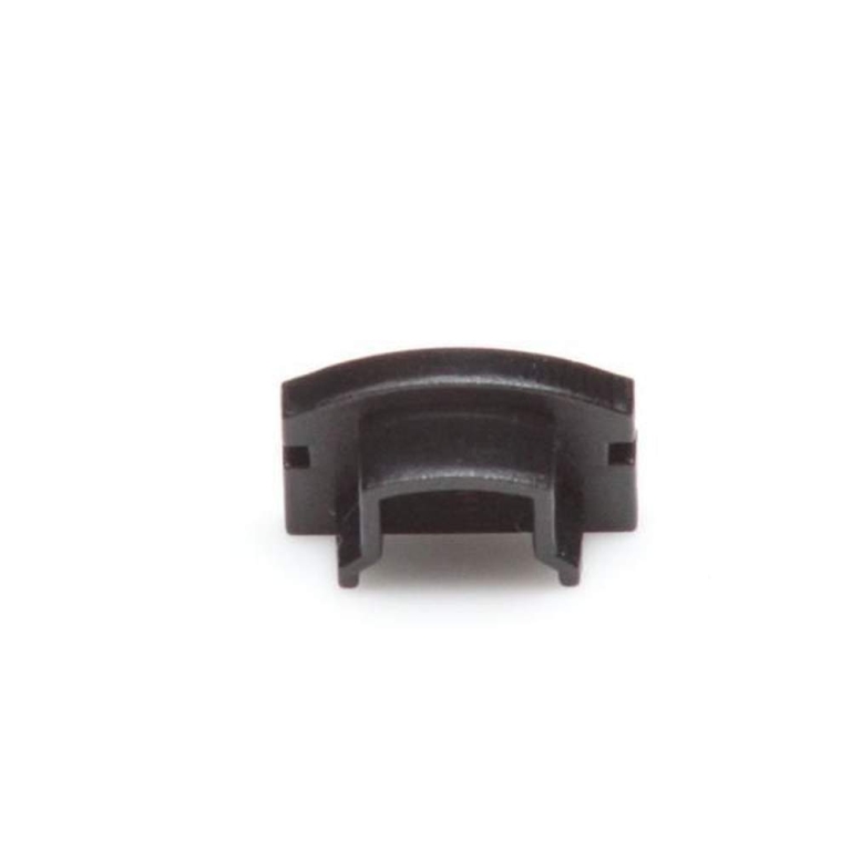 Deko-Light Profil Endkappe, Endkappe F-AU-01-08 Set 2 Stk, Kunststoff, Schwarz, Tiefe: 14 mm, Breite: 6 mm, Höh