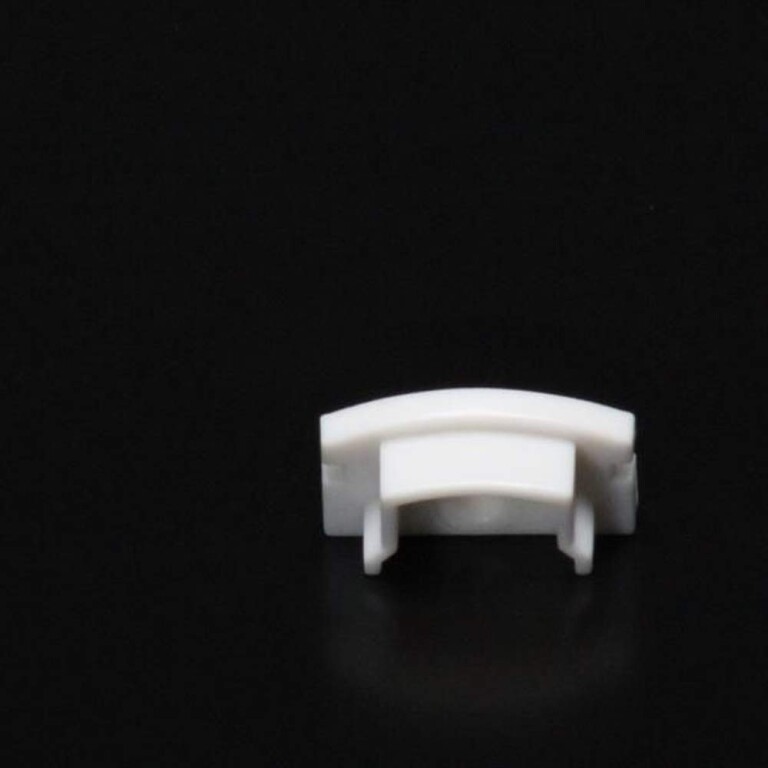Deko-Light Profil Endkappe, Endkappe F-AU-01-10 Set 2 Stk, Kunststoff, Weiß, Tiefe: 16 mm, Breite: 6 mm, Höhe: