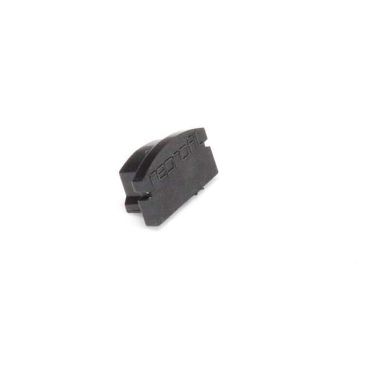 Deko-Light Profil Endkappe, Endkappe F-AU-01-10 Set 2 Stk, Kunststoff, Schwarz, Tiefe: 16 mm, Breite: 6 mm, Höh