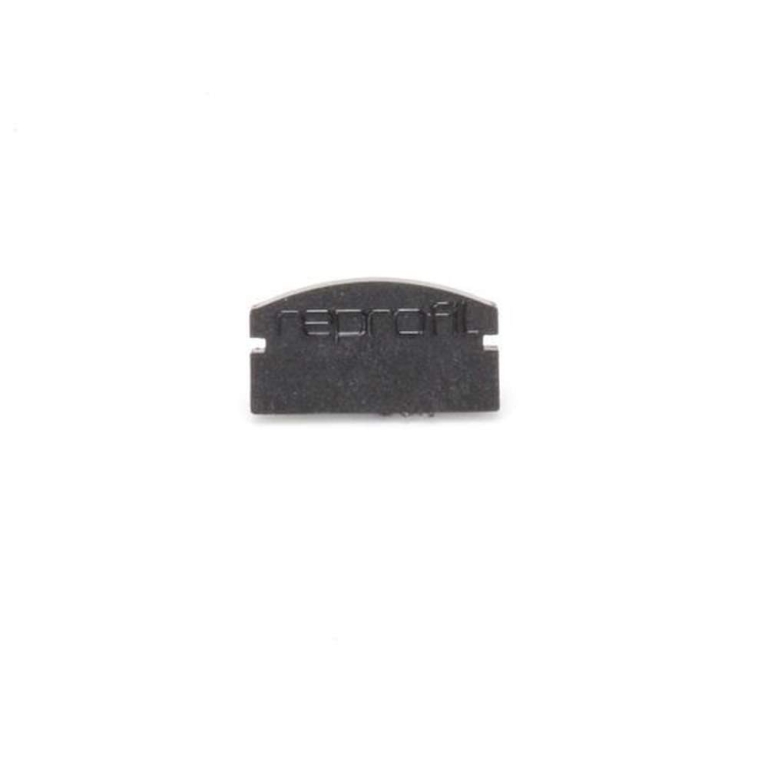 Deko-Light Profil Endkappe, Endkappe F-AU-01-10 Set 2 Stk, Kunststoff, Schwarz, Tiefe: 16 mm, Breite: 6 mm, Höh
