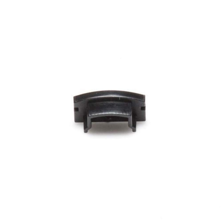 Deko-Light Profil Endkappe, Endkappe F-AU-01-10 Set 2 Stk, Kunststoff, Schwarz, Tiefe: 16 mm, Breite: 6 mm, Höh