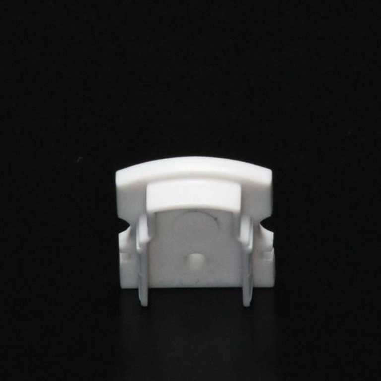 Deko-Light Profil Endkappe, Endkappe F-AU-02-10 Set 2 Stk, Kunststoff, Weiß, Tiefe: 16 mm, Breite: 6 mm, Höhe: