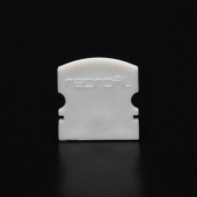 Profil Endkappe, Endkappe F-AU-02-10 Set 2 Stk, Kunststoff, Weiß, Tiefe: 16 mm, Breite: 6 mm, Höhe: