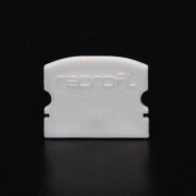 Profil Endkappe, Endkappe F-AU-02-15 Set 2 Stk, Kunststoff, Weiß, Tiefe: 21 mm, Breite: 6 mm, Höhe: