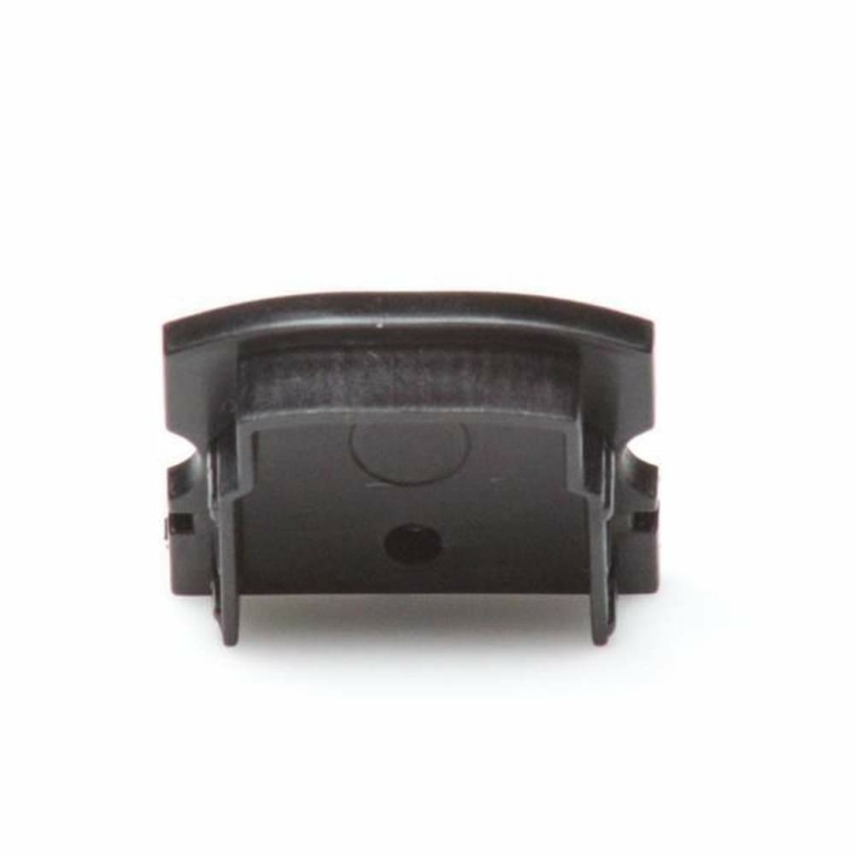 Deko-Light Profil Endkappe, Endkappe F-AU-02-15 Set 2 Stk, Kunststoff, Schwarz, Tiefe: 21 mm, Breite: 6 mm, Höh