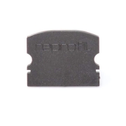 Profil Endkappe, Endkappe F-AU-02-15 Set 2 Stk, Kunststoff, Schwarz, Tiefe: 21 mm, Breite: 6 mm, Höh