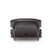 Profil Endkappe, Endkappe F-AU-02-15 Set 2 Stk, Kunststoff, Schwarz, Tiefe: 21 mm, Breite: 6 mm, Höh