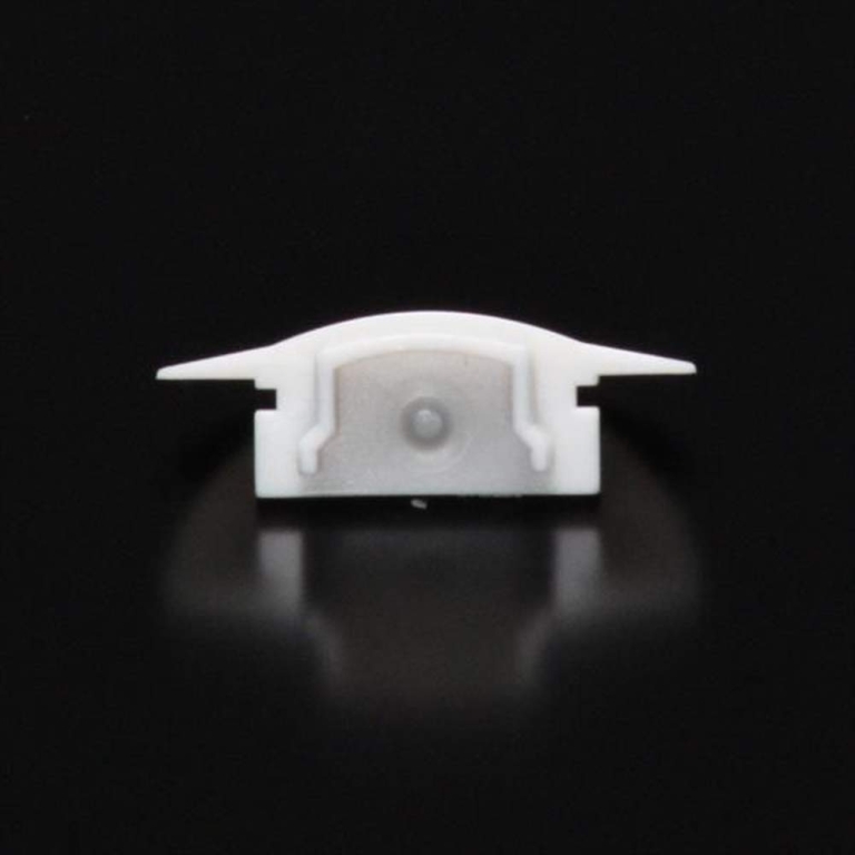 Deko-Light Profil Endkappe, Endkappe F-ET-01-10 Set 2 Stk, Kunststoff, Weiß, Tiefe: 25 mm, Breite: 16 mm, Höhe: