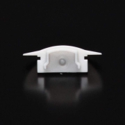 Profil Endkappe, Endkappe F-ET-01-10 Set 2 Stk, Kunststoff, Weiß, Tiefe: 25 mm, Breite: 16 mm, Höhe: