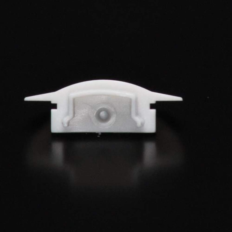 Deko-Light Profil Endkappe, Endkappe F-ET-01-12 Set 2 Stk, Kunststoff, Weiß, Tiefe: 27 mm, Breite: 16 mm, Höhe: