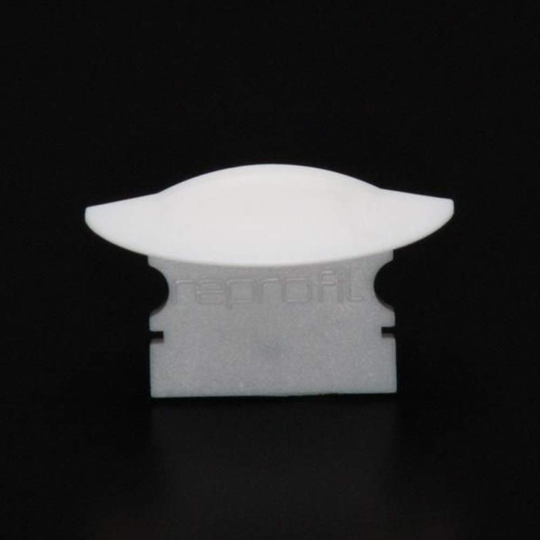 Deko-Light Profil Endkappe, Endkappe F-ET-02-12 Set 2 Stk, Kunststoff, Weiß, Tiefe: 27 mm, Breite: 16 mm, Höhe: