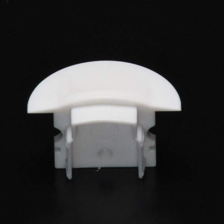 Deko-Light Profil Endkappe, Endkappe F-ET-02-12 Set 2 Stk, Kunststoff, Weiß, Tiefe: 27 mm, Breite: 16 mm, Höhe: