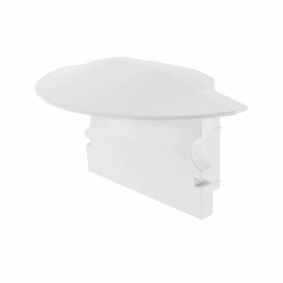 Deko-Light Profil Endkappe, Endkappe F-ET-02-15 Set 2 Stk, Kunststoff, Weiß, Tiefe: 30 mm, Breite: 16 mm, Höhe: