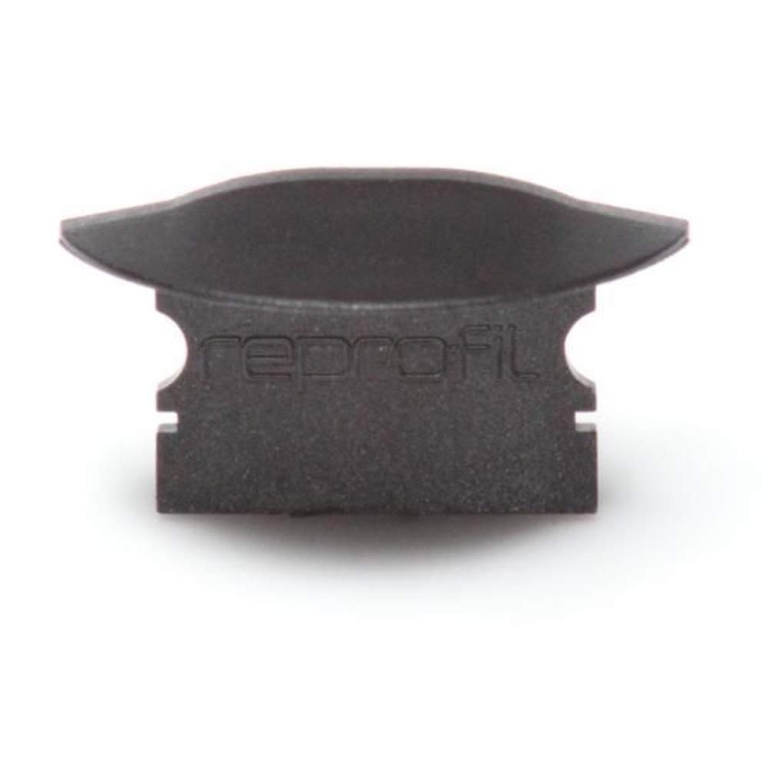 Deko-Light Profil Endkappe, Endkappe F-ET-02-15 Set 2 Stk, Kunststoff, Schwarz, Tiefe: 30 mm, Breite: 16 mm, Hö