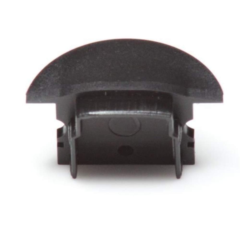Deko-Light Profil Endkappe, Endkappe F-ET-02-15 Set 2 Stk, Kunststoff, Schwarz, Tiefe: 30 mm, Breite: 16 mm, Hö